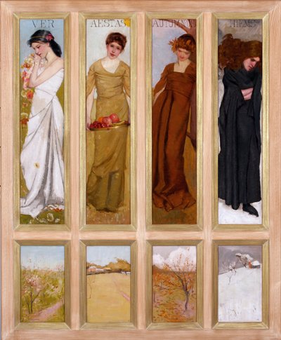 The Four Seasons by Hugh Ramsay